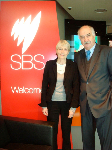 Melbourne, Interview SBS avec la Sénatrice Claudine Lepage