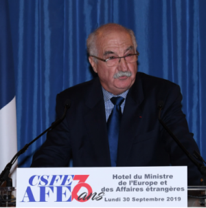 Discours de M.Villard, président de l’AFE, dans le cadre de la célébration des 70 ans de la représentation non parlementaire des Français de l’Etranger